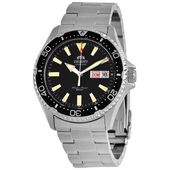 New Orient Automatic Black Dial Mens Watch - Picture 1 of 3
